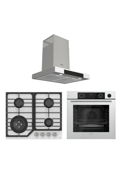 Ferre Fryart Lüks T Tipi 3'lü Ankastre Set ( XE64CB-NT026-D101 ) ürün görseli 1