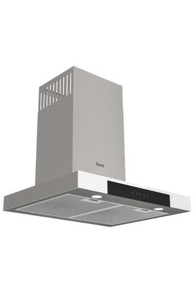 Ferre Beyaz Set ( D101 Beyaz Davlumbaz -ed076 Beyaz Ocak- Xe63cb Fryart Beyaz Fırın ) - Resim 2