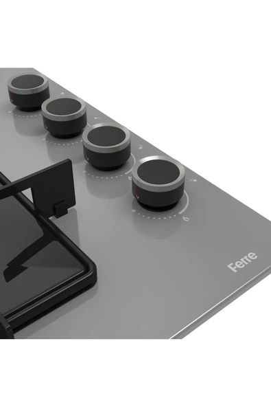 Ferre Fryart Hava Fritözü Fonksiyonlu Gri 3'lü Ankastre Set ( Xe63cpr-SS208-D065 ) - 6