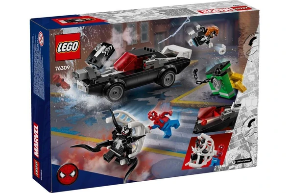 LEGO Super Heroes 76309 Spider-Man vs. Venom Muscle Car - Resim 2