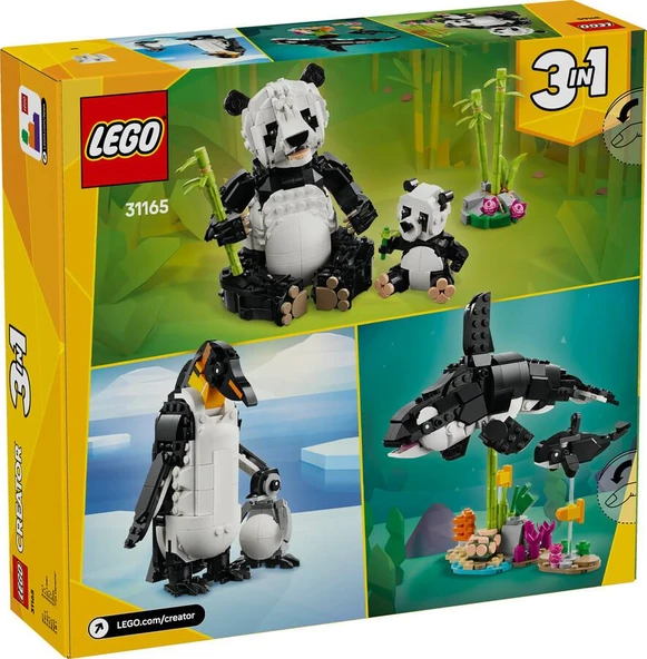 LEGO Creator 31165 Panda Family - 2