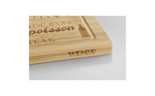 Wenko Bambu Kesme Tahtası 39,5 x 28 cm - 5