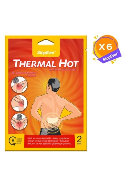 Thermal Hot Termal Terapi 6'lı