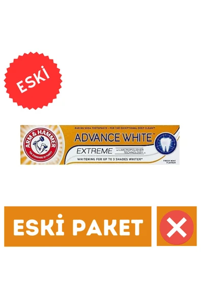 3 Tona Kadar Beyazlatıcı Diş Macunu - Advance White 75 ml Yeni Ambalaj 2 ADET - 2