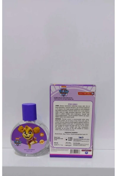 Paw Patrol Kız Çocuk Parfüm 50ml - 5