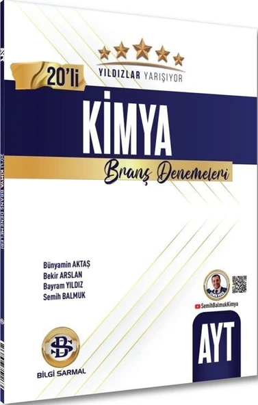 AYT Kimya Yıldızlar Yarışıyor 20 li Branş Denemesi Bilgi Sarmal