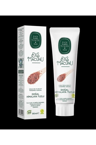 Doğal Himalaya Tuzlu Özlü Diş Macunu 90ml