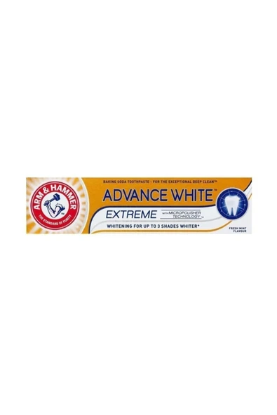 Hammer 3 Tona Kadar Beyazlatıcı Diş Macunu - Advance White 75 Ml