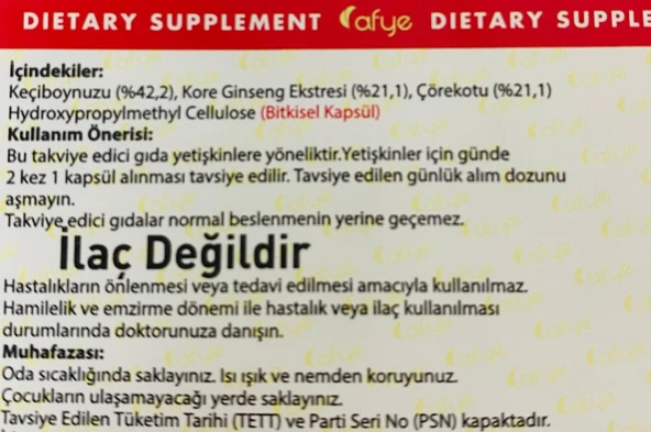 Afye MCM (50 Kapsül) - 3