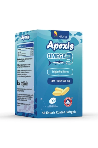 Omega-3 50 Kapsül