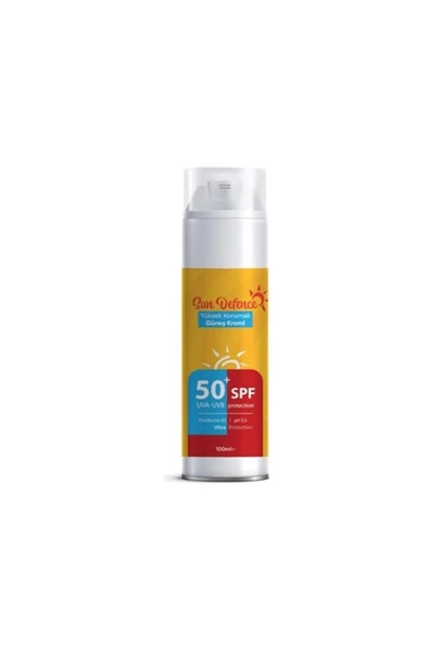 Sun Defence 50 Spf Güneş Koruyucu Krem 100ml