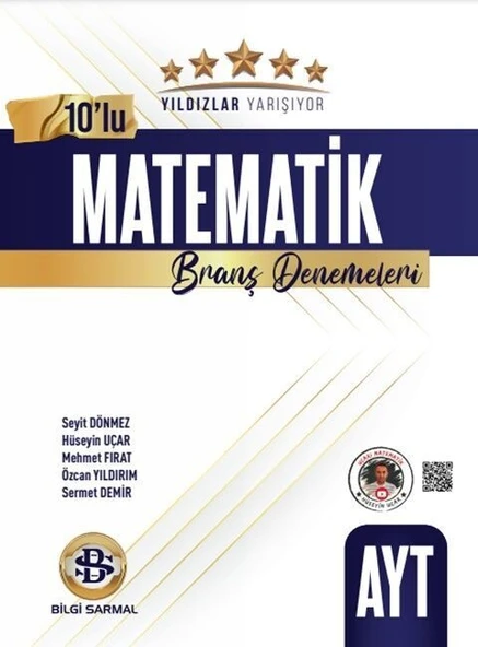 AYT Matematik Yıldızlar Yarışıyor 10 lu Branş Denemesi Bilgi Sarmal