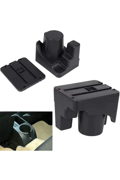 Velonova Volkswagen Golf 5 Sürgülü Kolçak Kol Dayama 2 Adet USB Lİ Araca Özel Delmesiz Vidasız Montaj - 2