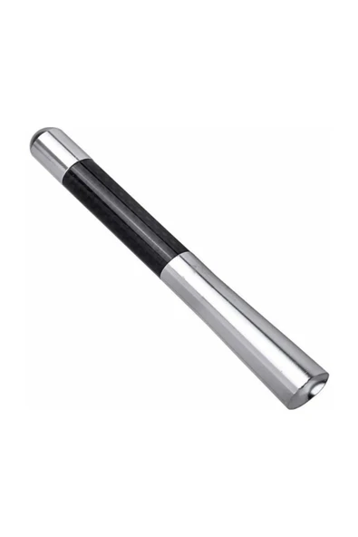 Velonova   MİNİ COOPER MODELLERİ Uyumlu Alüminyum Karbon Fiber Oto Araç Anten Çubuğu Gri - 2