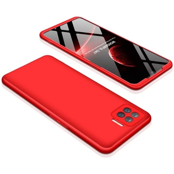 Oppo Reno 4 Lite Kılıf Zore Ays Full Koruma Kılıf - Resim 6