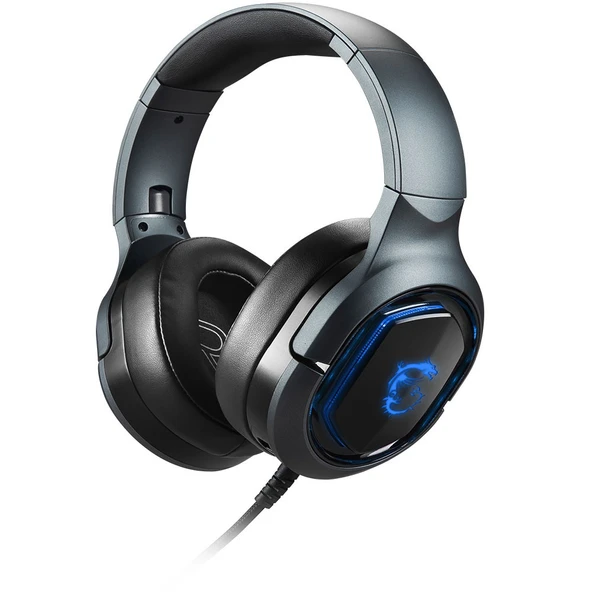 MSI GG IMMERSE GH50 Headset 7.1 Surround Titreşimli RGB USB Gaming Kulaklık - 2