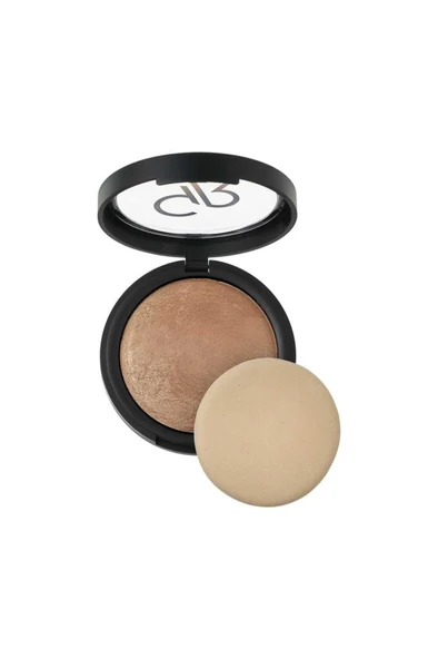 Golden Rose Mineral Terrabaked Powder 09 Rose Beige Pudra - 2