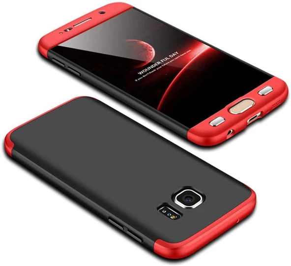 Galaxy S7 Edge Kılıf Zore Ays Full Koruma Kılıf - Resim 2