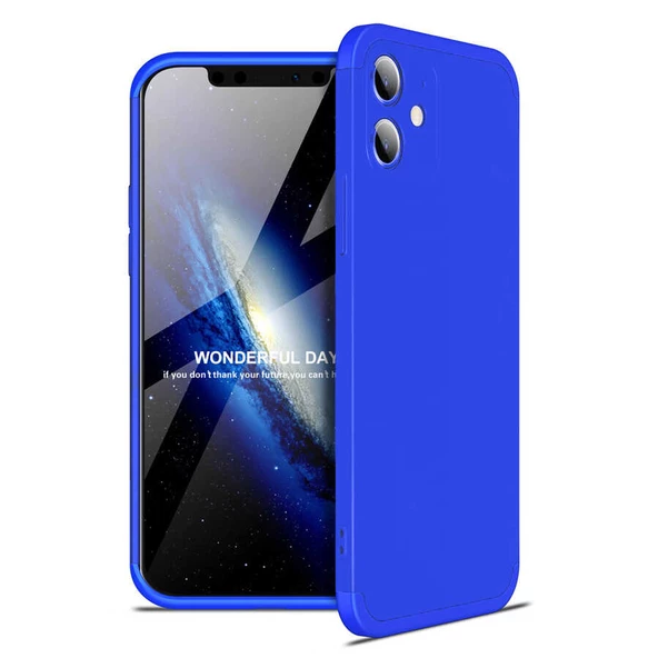Apple iPhone 12 Mini Kılıf Zore Ays Full Koruma Kılıf - 8