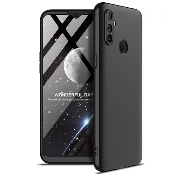 Realme C3 Kılıf Zore Ays Full Koruma Kılıf - Resim 3