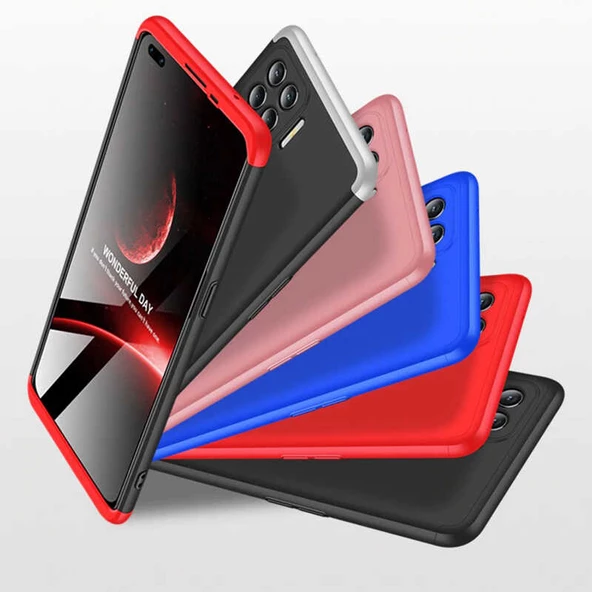 Oppo Reno 4 Lite Kılıf Zore Ays Full Koruma Kılıf - Resim 9