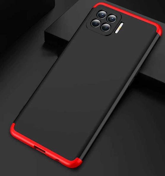 Oppo Reno 4 Lite Kılıf Zore Ays Full Koruma Kılıf - Resim 12