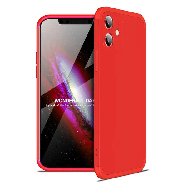 Apple iPhone 12 Mini Kılıf Zore Ays Full Koruma Kılıf - 6