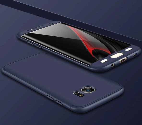 Galaxy S7 Edge Kılıf Zore Ays Full Koruma Kılıf - Resim 11