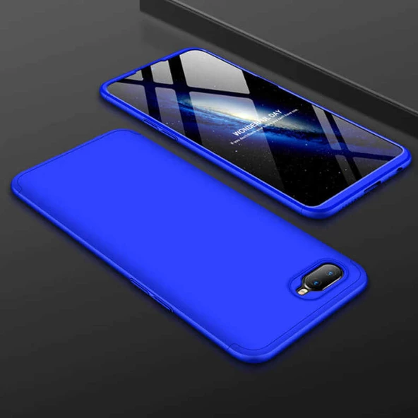 Oppo AX7 Kılıf Zore Ays Full Koruma Kılıf - Resim 5