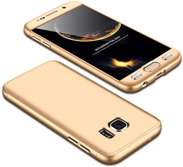 Galaxy S7 Edge Kılıf Zore Ays Full Koruma Kılıf - Resim 5