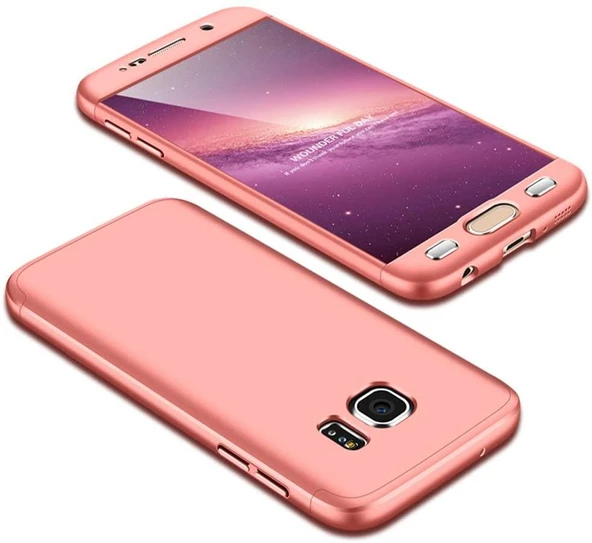 Galaxy S7 Edge Kılıf Zore Ays Full Koruma Kılıf - Resim 6