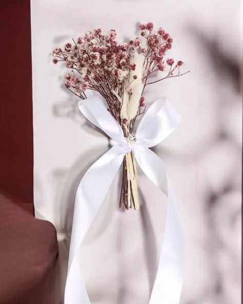 Summit Doğal Cipso Tepsi Çiçeği Beyaz