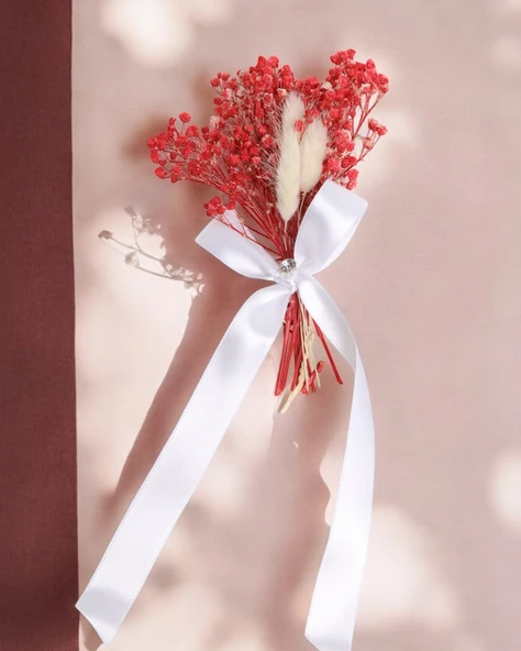 Eon Doğal Cipso Tepsi Çiçeği Beyaz