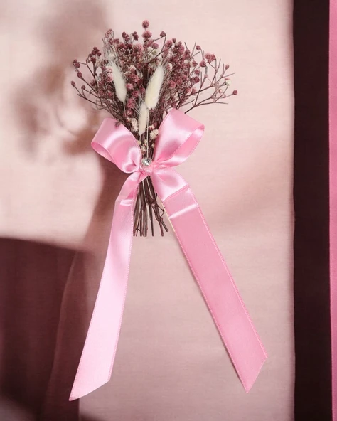 Summit Doğal Cipso Tepsi Çiçeği  Pembe