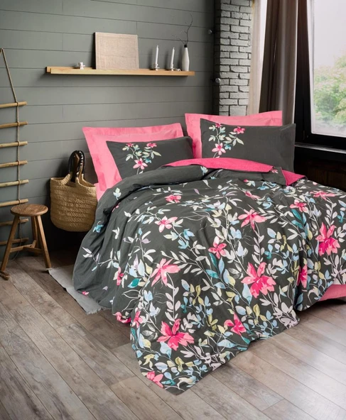 Cotton Box Feminen Çift Kişilik Nevresim Takımı Merlin Pembe ürün görseli