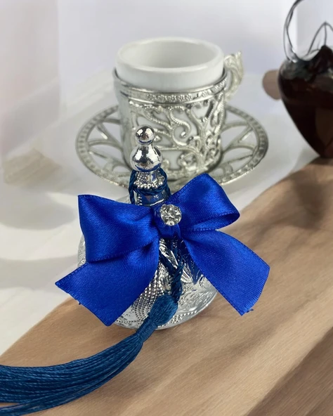 Elm Damat Kahve Fincanı mavi - 2