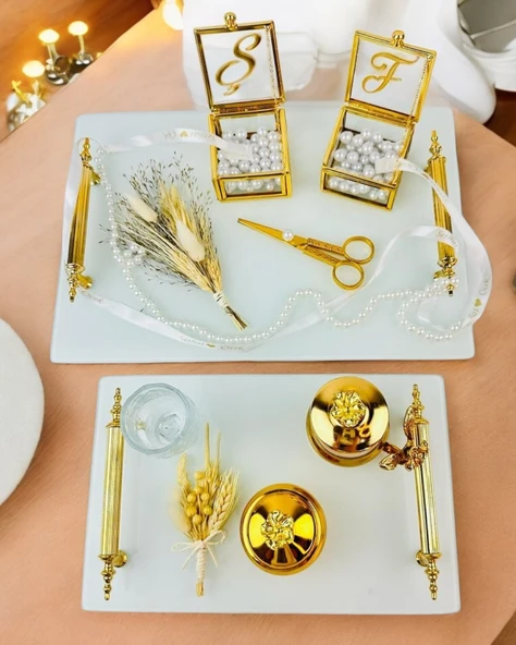 Promise Beyaz Söz Tepsisi Beyaz