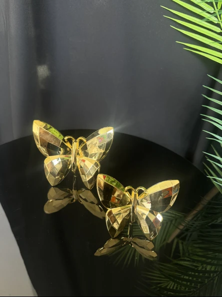 Halcyon Dekoratif Kelebek gold