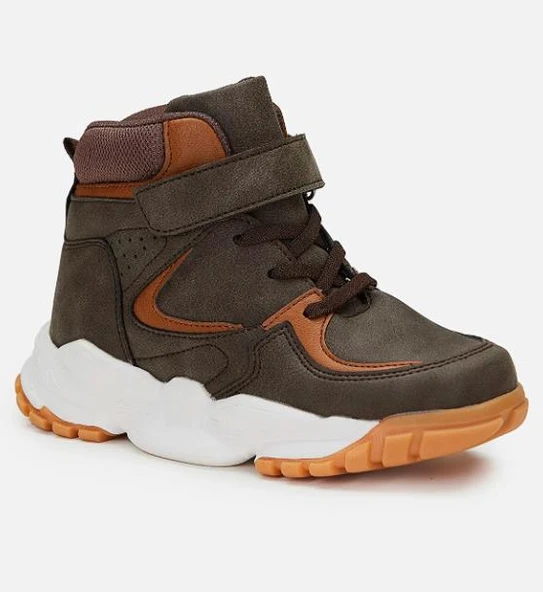 Vicco Napolyon Kahverengi Kışlık Bej Kahve Çocuk Bot - Resim 2