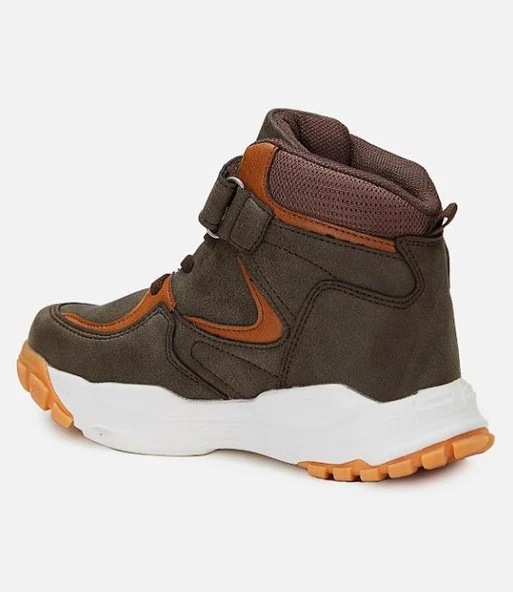 Vicco Napolyon Kahverengi Kışlık Bej Kahve Çocuk Bot - Resim 3