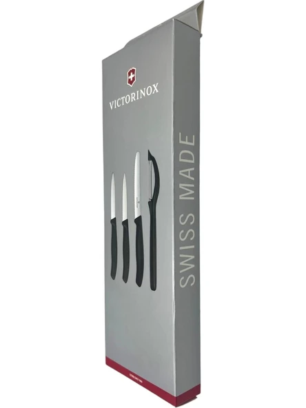 Victorinox Siyah Soyacak Seti 4 Parça - 2