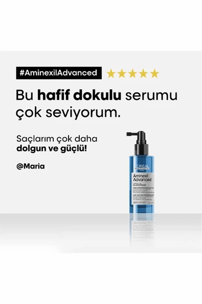 L'OREAL PROFESSİONNEL Serie Expert Aminexil Advanced Daha Gür & Daha Güçlü Saçlar Için Dökülme Karşıtı Güçlendirici Aktiva - 8