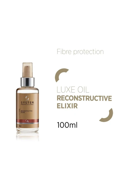 WELLA System Professional Reconstructive Luxeoil Elixir Lüks Saç Bakım Yağı 100 ml SED64613330238926 - 3