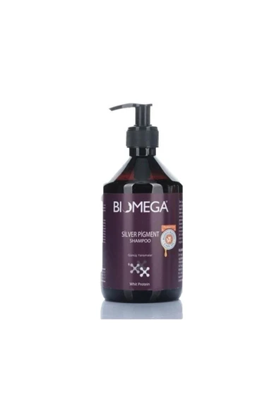BIOMEGA Silver Pigment Şampuan 500 ml