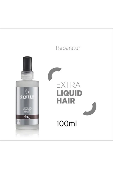 SYSTEM PROFESSİONAL Extra X4L Liquid Hair Onarıcı Moleküler Saç Dolgu Serumu 100ml//GEMM114447-7 - Resim 2
