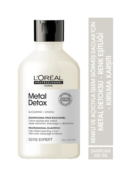 L'OREAL PROFESSİONNEL Serie Expert Metal Detox, Profesyonellerin Süper Detox Formülü Saç Bakım 3 'lü Set - 2