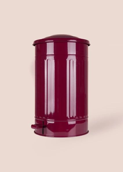 The Mia Çöp Kovası Mutfak 30 Lt Bordo GLV0770 - 4