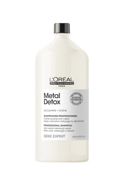L'OREAL PROFESSİONNEL Loreal Metal Detox Şampuan Parlaklık Veren 1500 Ml