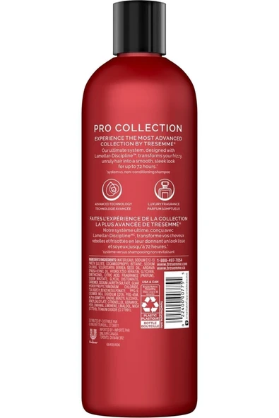 TRESEMME P/c Keratin Smooth Kıvırcık Saçlar Için Bukle Belirginleştirici Şampuan 592ml - Resim 2