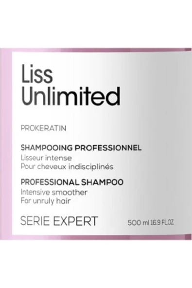 L'OREAL PROFESSİONNEL Loreal Serie Expert Liss Unlimited Elektriklenme Karşıtı Ve Yumuşaklık Veren Şampuan 500 ml - Resim 2